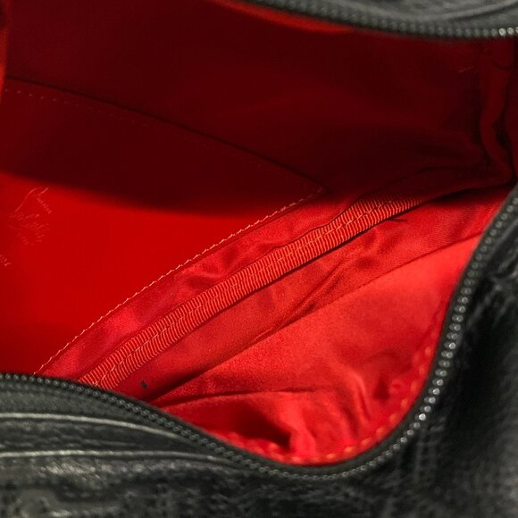 Christian Louboutin Backpack Black Red Leather Rubber main image 8